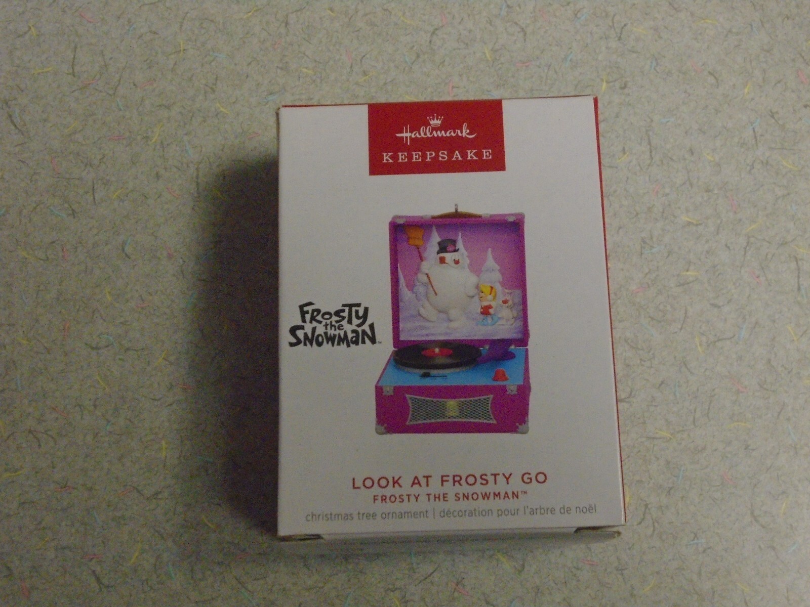 Hallmark 2023 Frosty The Snowman LOOK AT FROSTY GO Record Player 12 Hrs. SHIP!