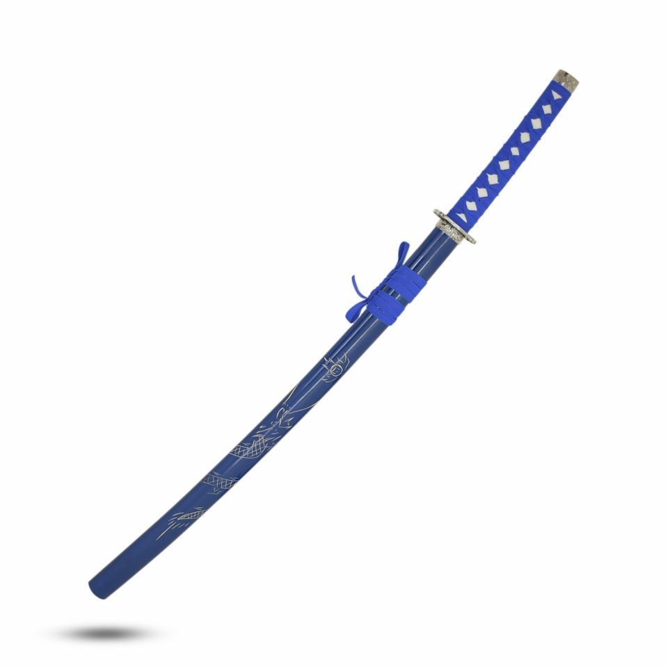 40″ Snake Eye Tactical Bushido Dragon Samurai Katana w/Cord Wrapped Handle