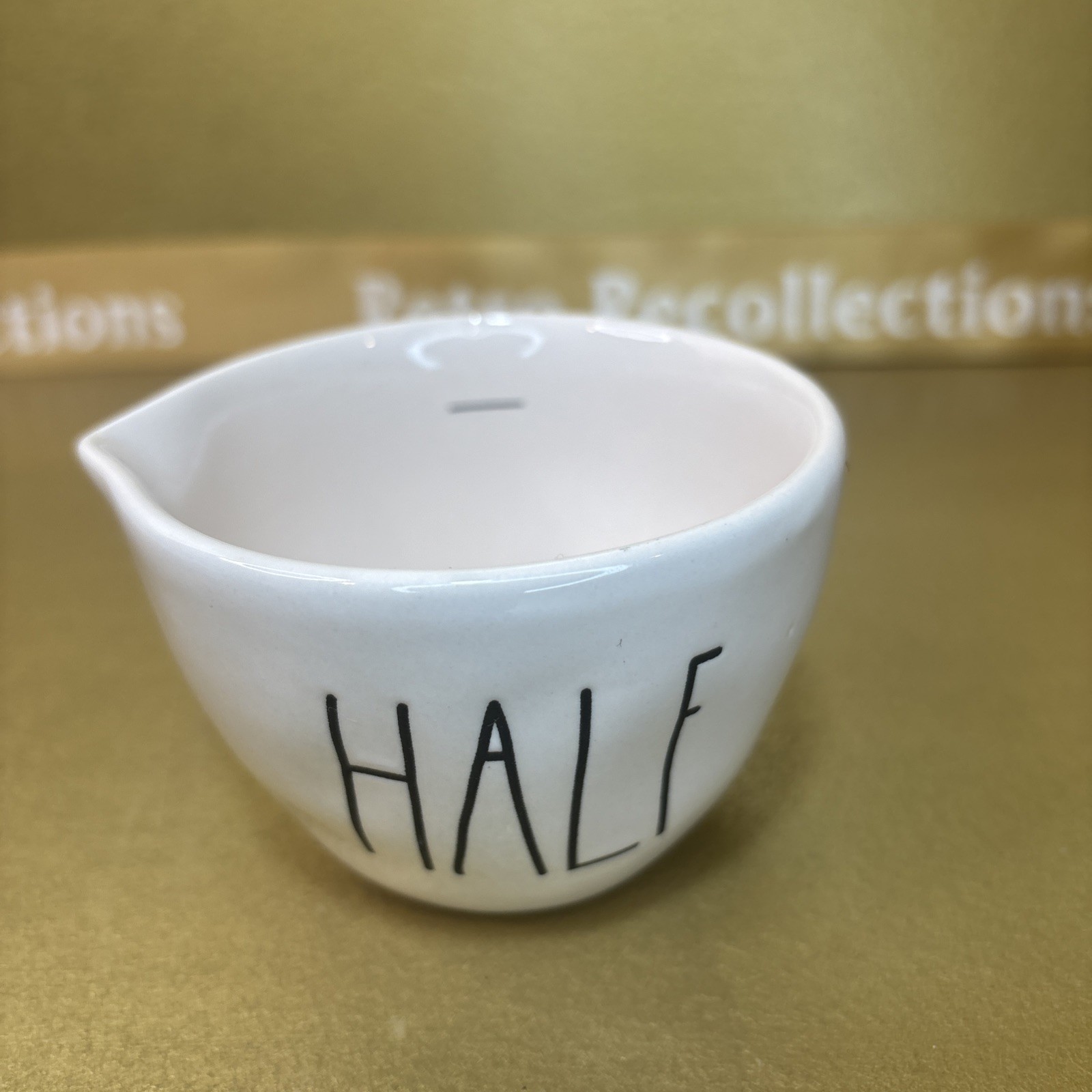Rae Dunn Measuring Cups Set Artisan Collection Farmhouse White LL 181 Ceramic