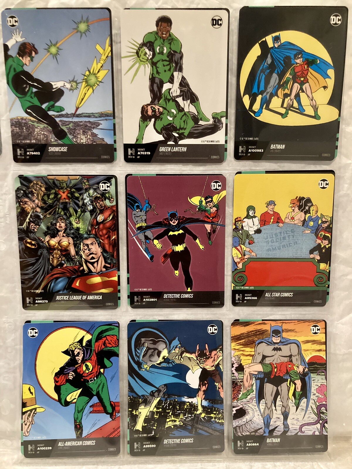 2022 HRO Chapter 2 Black Adam Common – Card lot (36) – Physical only