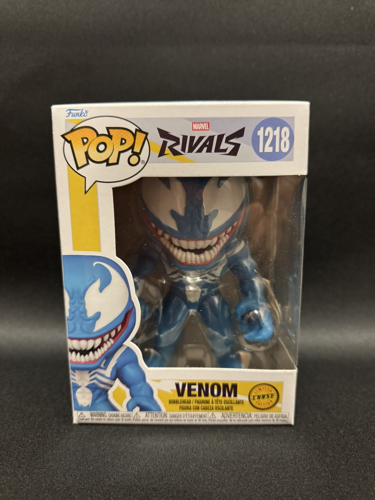 Funko Marvel Venom Chase Rivals Pop! Vinyl Bobblehead 1218 Collectible