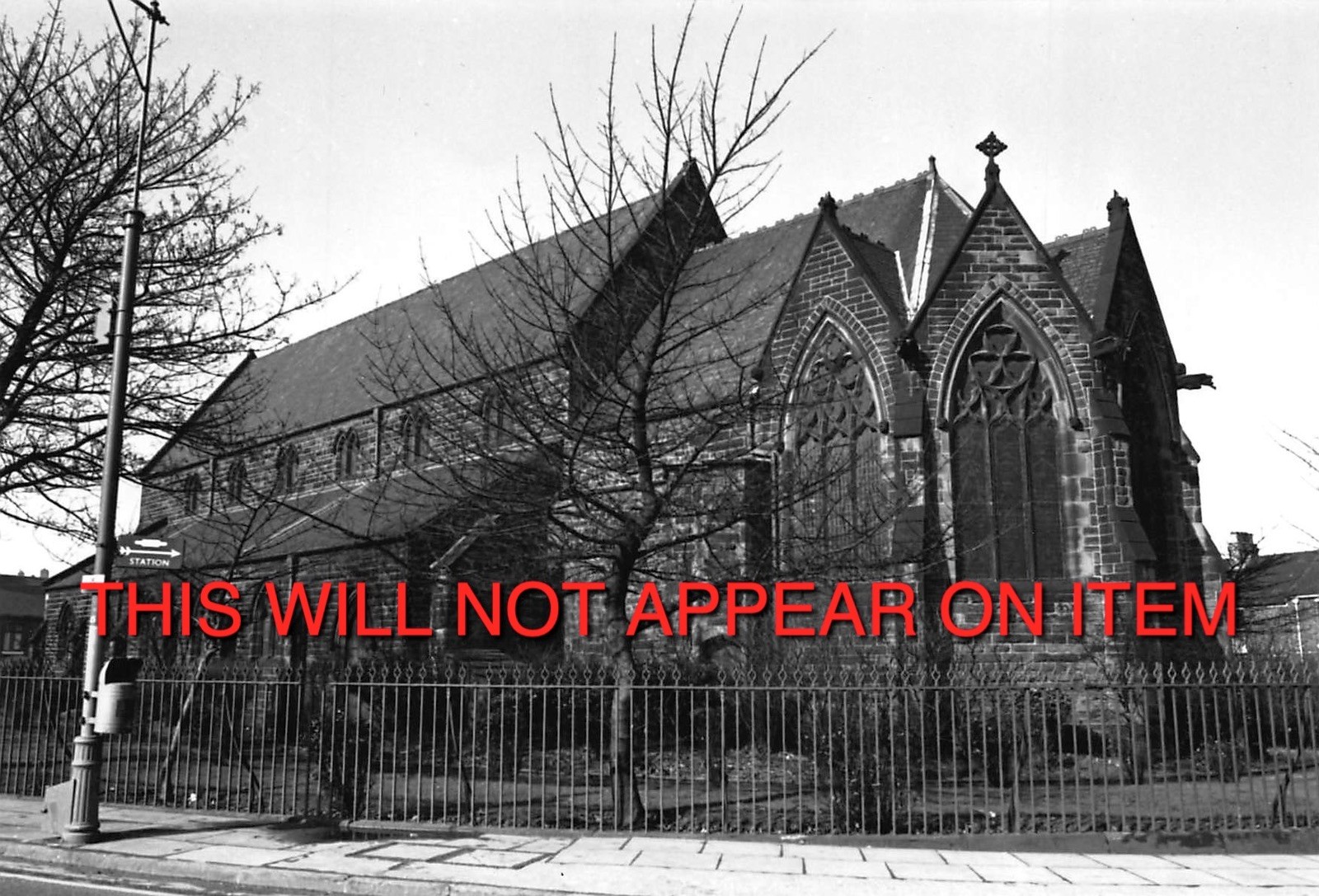 St Micheals Greenway Road Church Street Scene Runcorn Photograph