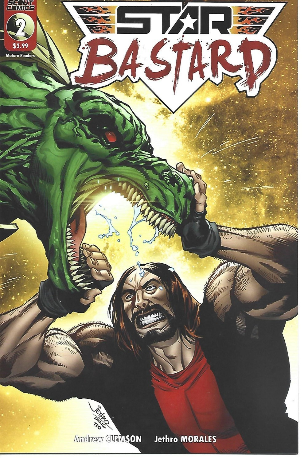 STAR BASTARD #2 COVER A SCOUT COMICS 2019 NEW UNREAD BAGGED AND BOARDED