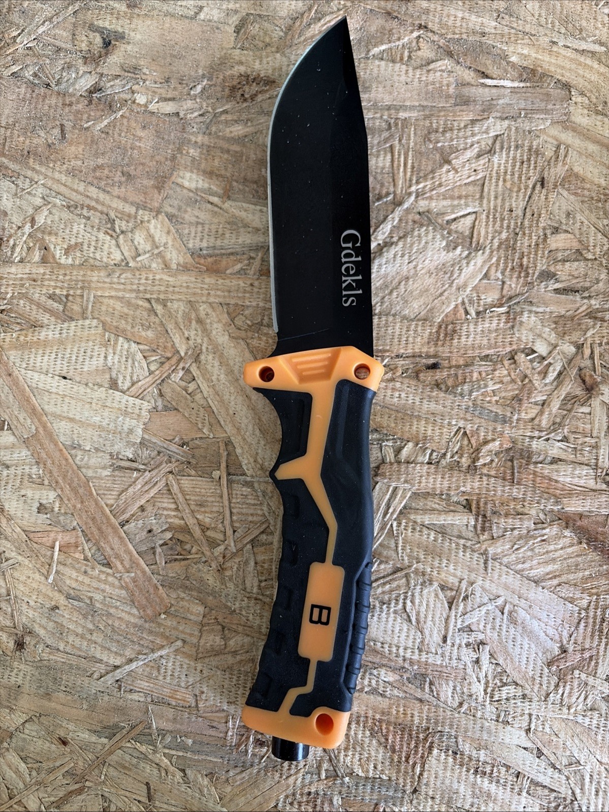 1PC Gdekls Brand New Outdoor Fixed-blade Knife 9.64-inch Stainless Steel Hunting