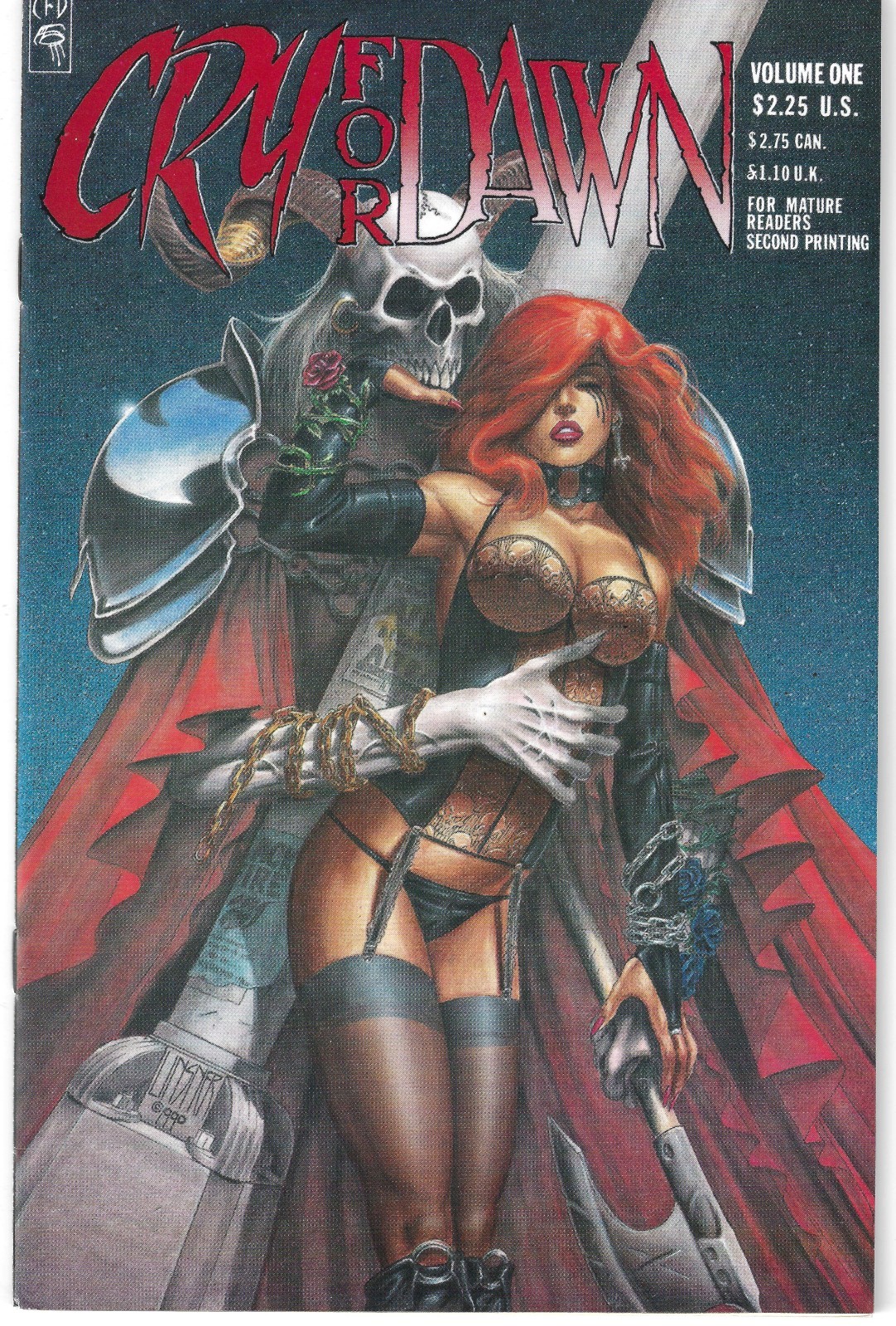 Cry For Dawn #1 (2nd print), 6, 7, 8, 9 (all 1st print) avg 8.5 VF+ 1989 series