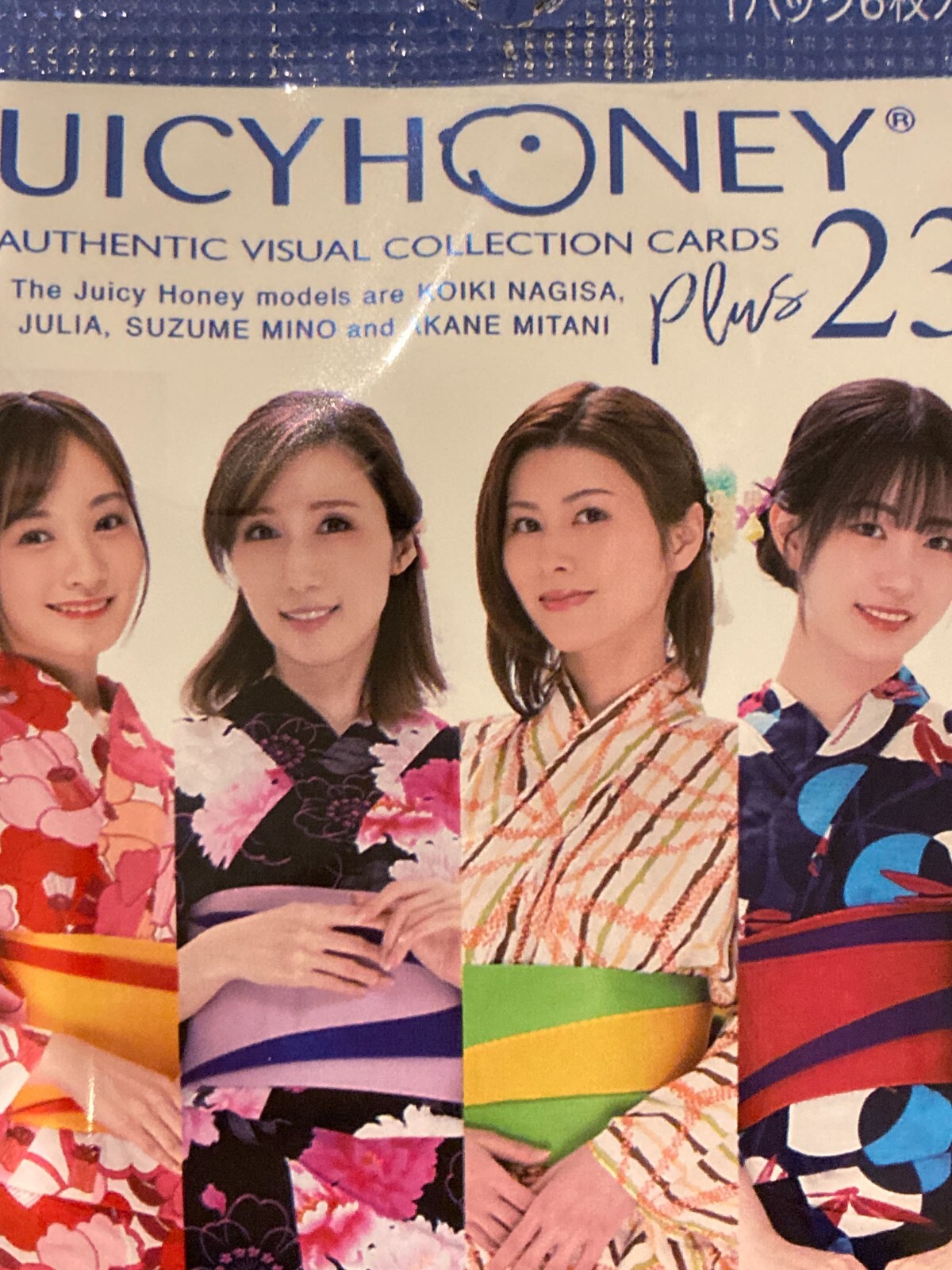 JUICY HONEY PLUS 23 Trading Card 1 pack new Bikini JAPANESE AV IDOL 6 pieces