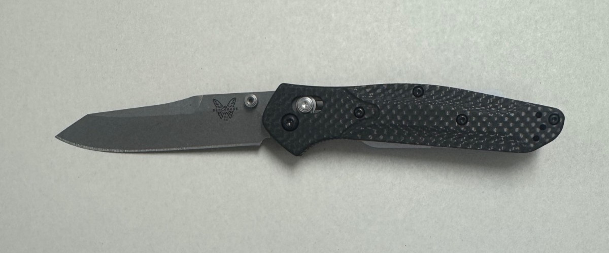 Benchmade 940-1 Osborne CPM-S90V Reverse Tanto Blade Carbon Fiber Handle