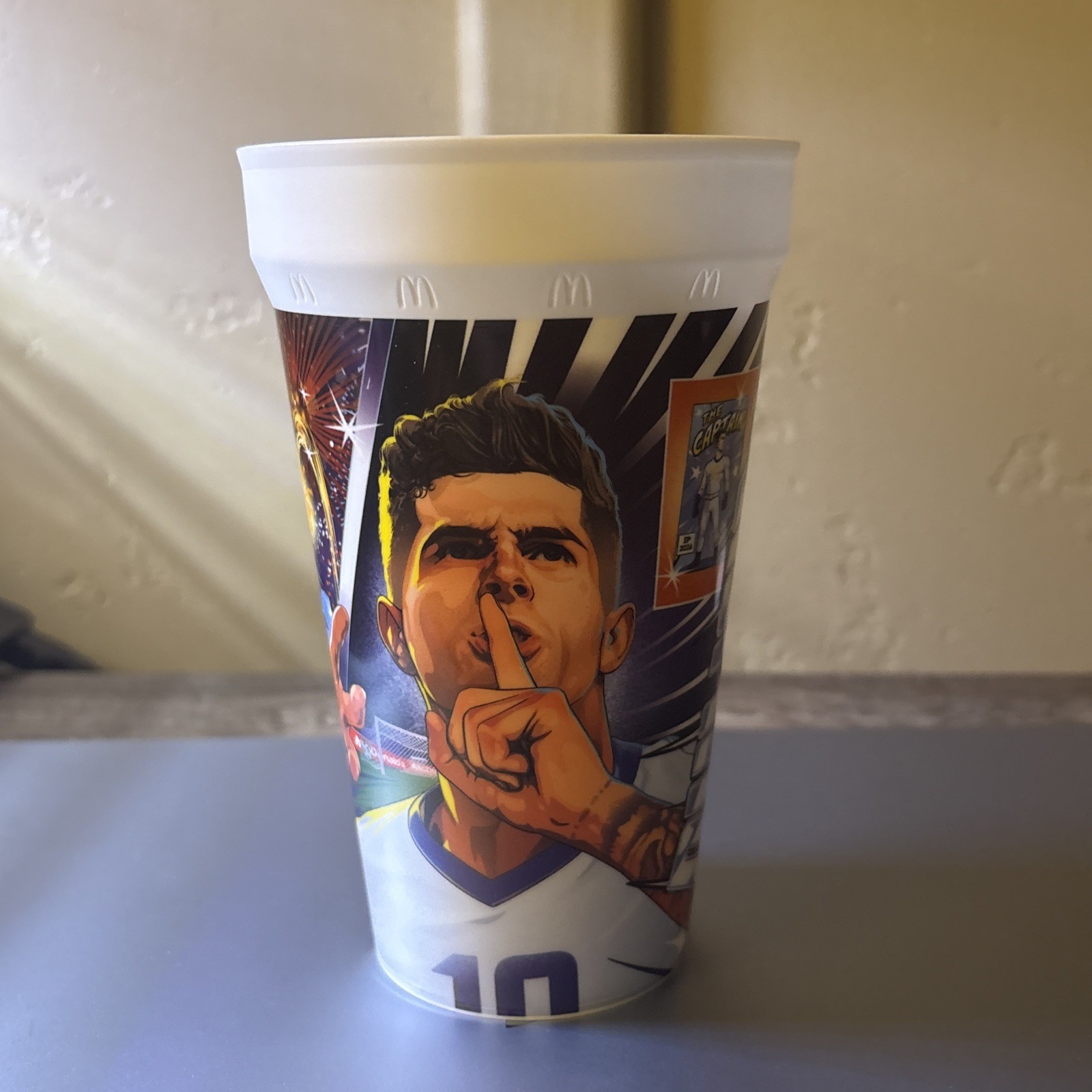 Christian Pulisic 2026 FIFA World Cup McDonald’s Collectable Cup Unused
